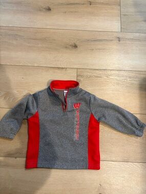 Wisconsin badgers Quarter-Zip Sweatshirt
